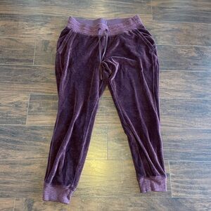 Lululemon velour joggers